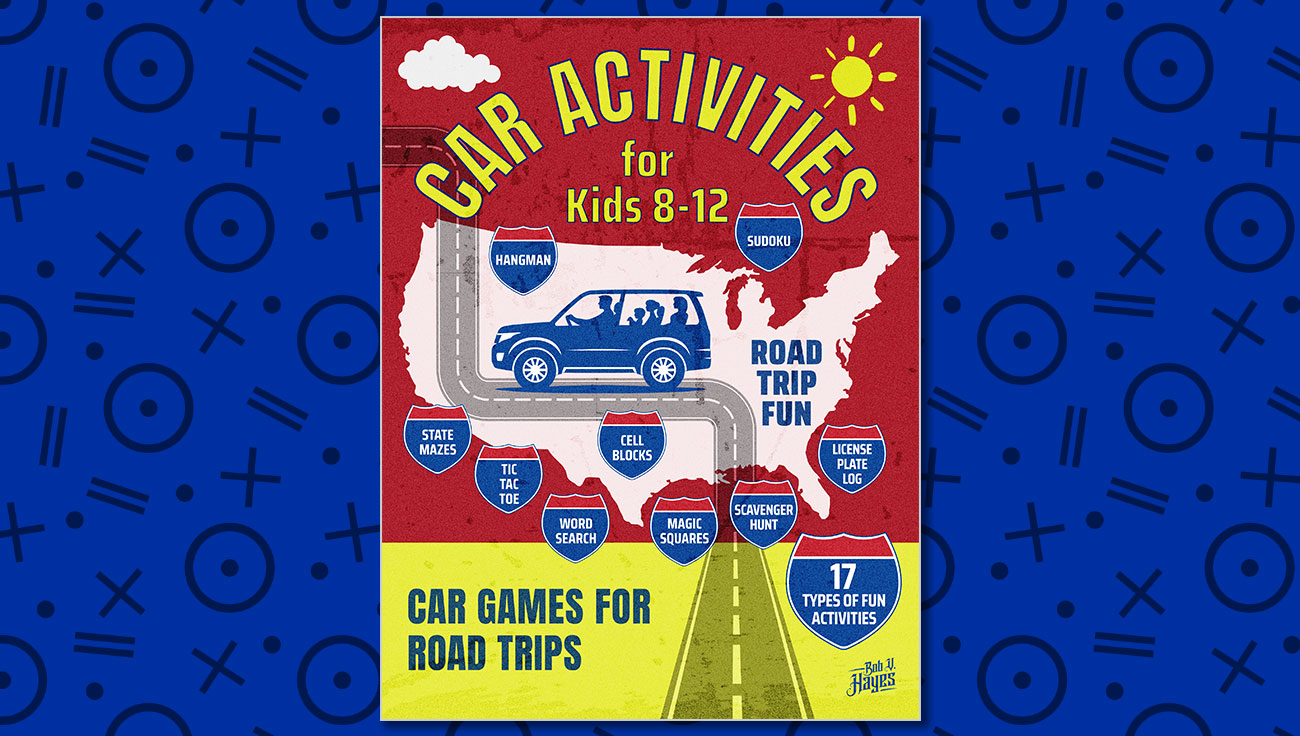 Car Activities for Kids 8-12: Car Games for Road Trips